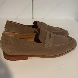 Crown Vintage Tan Brown Suede Loafers Leather Lining Size 9M Mens Like New Shoes Crown Vintage | Shoes | Crown Vintage Size Mens Brown Suede  main image 4